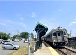 NJT Train # 2110 arrives into the station. This run starts out at Spring Valley Station and only stops at Nanuet and Pearl River before running express to Secaucus Jct.